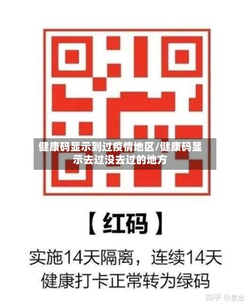 健康码显示到过疫情地区/健康码显示去过没去过的地方