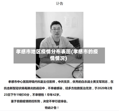 孝感市地区疫情分布表图(孝感市的疫情情况)