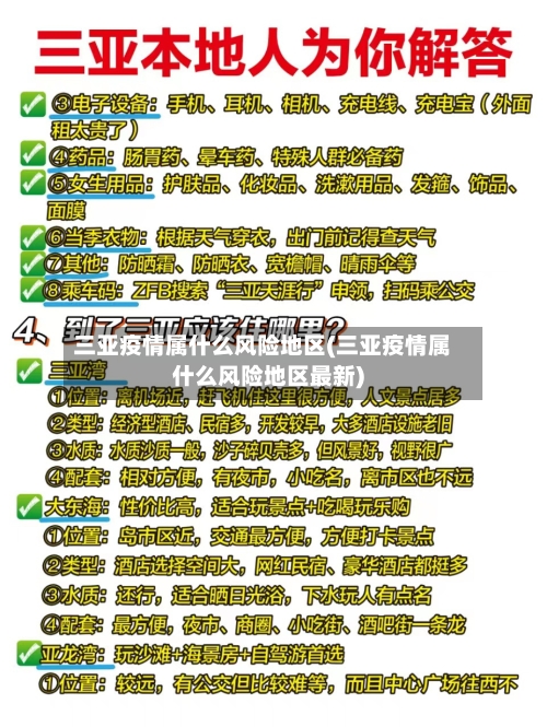 三亚疫情属什么风险地区(三亚疫情属什么风险地区最新)-第2张图片