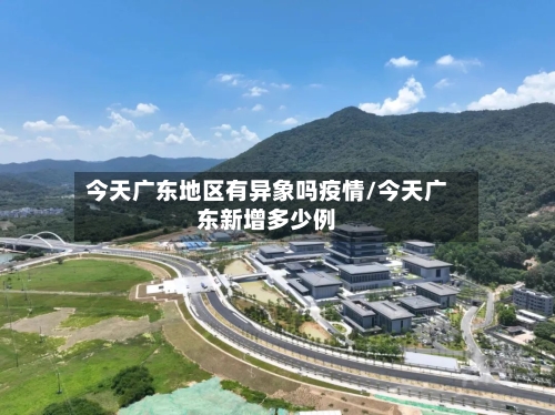 今天广东地区有异象吗疫情/今天广东新增多少例-第3张图片