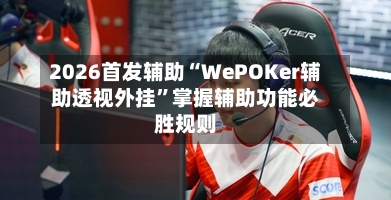 2026首发辅助“WePOKer辅助透视外挂	”掌握辅助功能必胜规则-第2张图片
