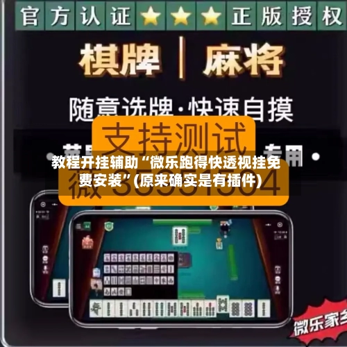 教程开挂辅助“微乐跑得快透视挂免费安装”(原来确实是有插件)-第2张图片