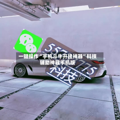 一键操作“手机斗牛开挂神器”科技辅助神器手机版-第2张图片