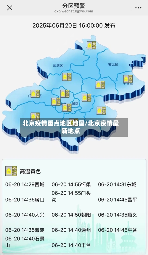 北京疫情重点地区地图/北京疫情最新地点-第3张图片