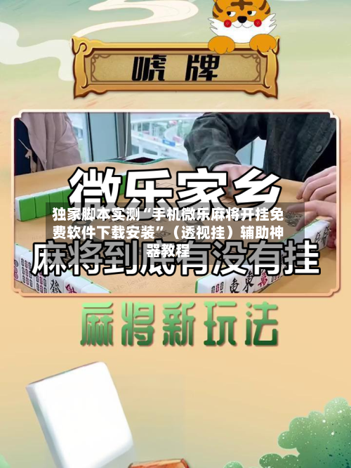 独家脚本实测“手机微乐麻将开挂免费软件下载安装”（透视挂）辅助神器教程-第3张图片