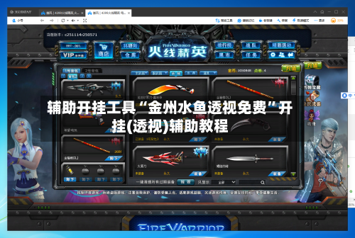 辅助开挂工具“金州水鱼透视免费”开挂(透视)辅助教程-第2张图片