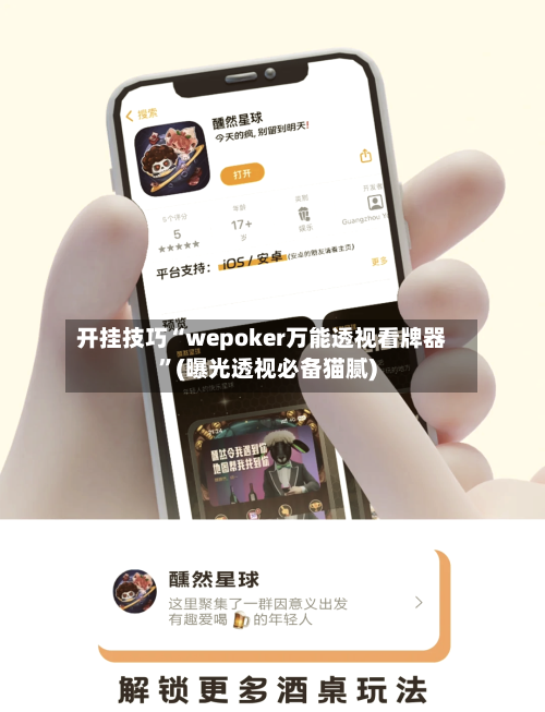 开挂技巧“wepoker万能透视看牌器”(曝光透视必备猫腻)-第3张图片
