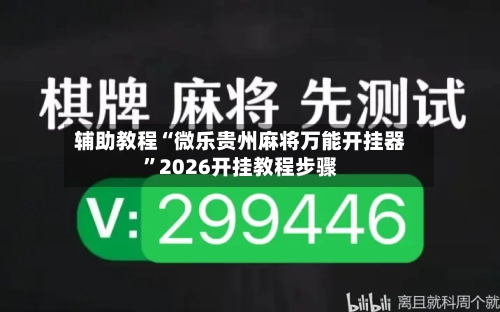 辅助教程“微乐贵州麻将万能开挂器”2026开挂教程步骤-第2张图片
