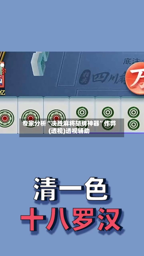 专家分析“决胜麻将胡牌神器	”作弊(透视)透视辅助-第2张图片