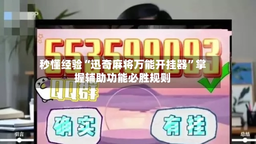 秒懂经验“迅奇麻将万能开挂器	”掌握辅助功能必胜规则-第2张图片