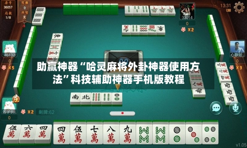 助赢神器“哈灵麻将外卦神器使用方法”科技辅助神器手机版教程