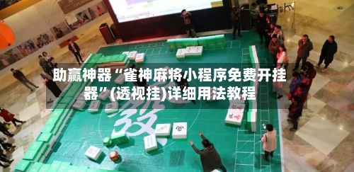 助赢神器“雀神麻将小程序免费开挂器”(透视挂)详细用法教程-第3张图片