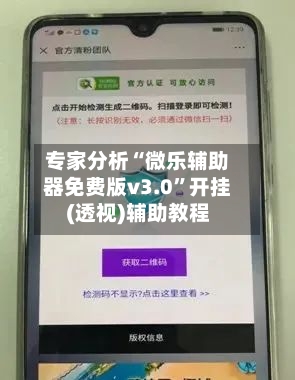 专家分析“微乐辅助器免费版v3.0”开挂(透视)辅助教程