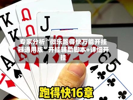 专家分析“微乐跑得快万能开挂器通用版”开挂辅助脚本+详细开挂-第3张图片