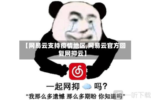 【网易云支持疫情地区,网易云官方回复网抑云】-第3张图片
