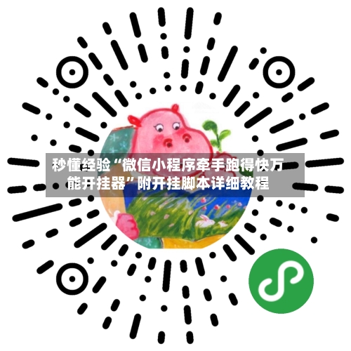 秒懂经验“微信小程序牵手跑得快万能开挂器”附开挂脚本详细教程