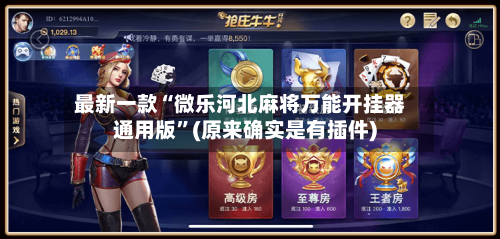 最新一款“微乐河北麻将万能开挂器通用版	”(原来确实是有插件)-第2张图片