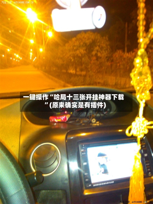 一键操作“哈局十三张开挂神器下载	”(原来确实是有插件)-第2张图片