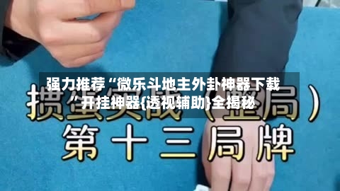 强力推荐“微乐斗地主外卦神器下载”开挂神器{透视辅助}全揭秘-第3张图片