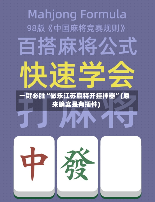 一键必胜“微乐江苏麻将开挂神器”(原来确实是有插件)-第2张图片