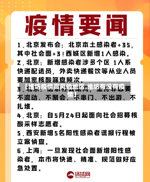 【维坊疫情高风险地区,维坊有没有疫情】-第2张图片