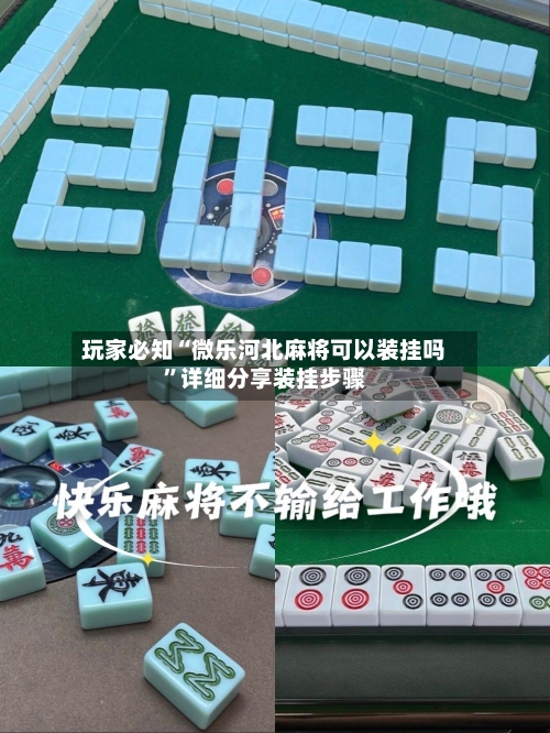 玩家必知“微乐河北麻将可以装挂吗”详细分享装挂步骤