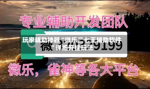 玩家辅助神器“微乐二七王辅助软件	”详细开挂玩法-第2张图片