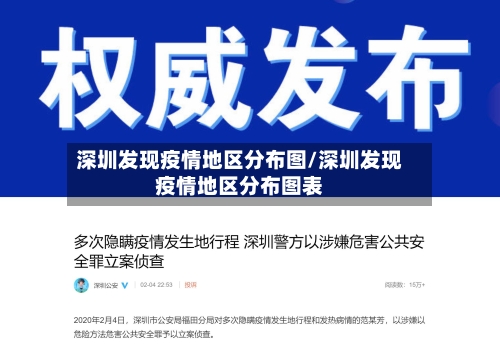 深圳发现疫情地区分布图/深圳发现疫情地区分布图表