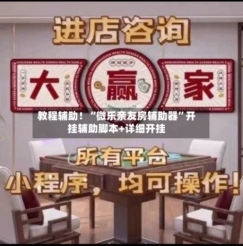 教程辅助！“微乐亲友房辅助器”开挂辅助脚本+详细开挂-第2张图片