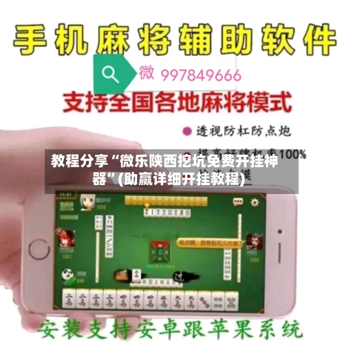 教程分享“微乐陕西挖坑免费开挂神器”(助赢详细开挂教程)