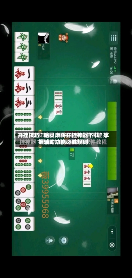 开挂技巧“哈灵麻将开挂神器下载”掌握辅助功能必胜规则