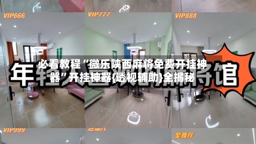必看教程“微乐陕西麻将免费开挂神器”开挂神器{透视辅助}全揭秘-第2张图片