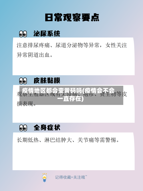 疫情地区都会变黄码吗(疫情会不会一直存在)-第2张图片