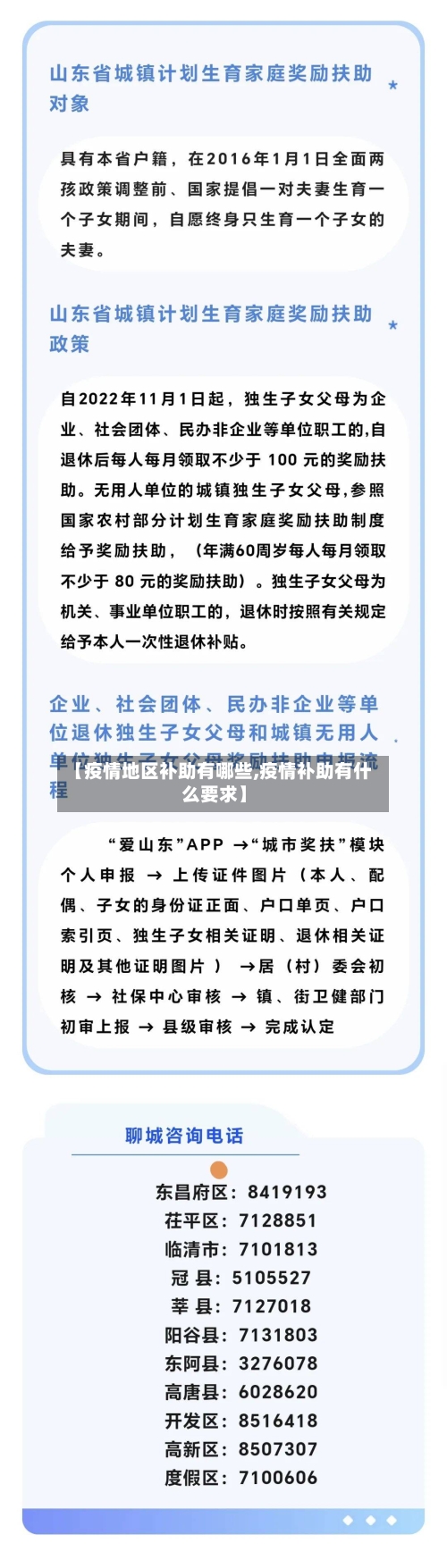 【疫情地区补助有哪些,疫情补助有什么要求】-第3张图片