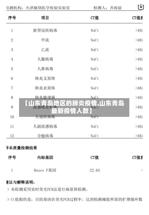 【山东青岛地区的肺炎疫情,山东青岛最新疫情人数】