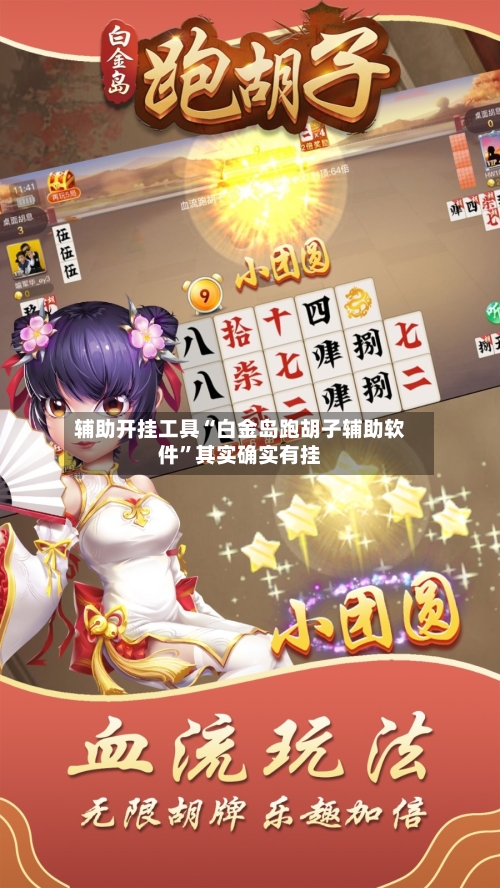 辅助开挂工具“白金岛跑胡子辅助软件”其实确实有挂