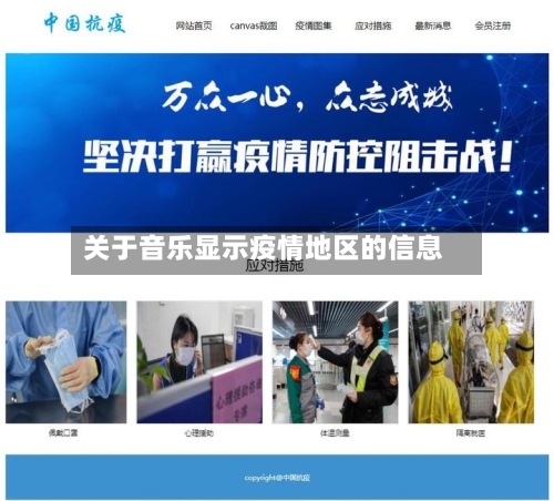 关于音乐显示疫情地区的信息