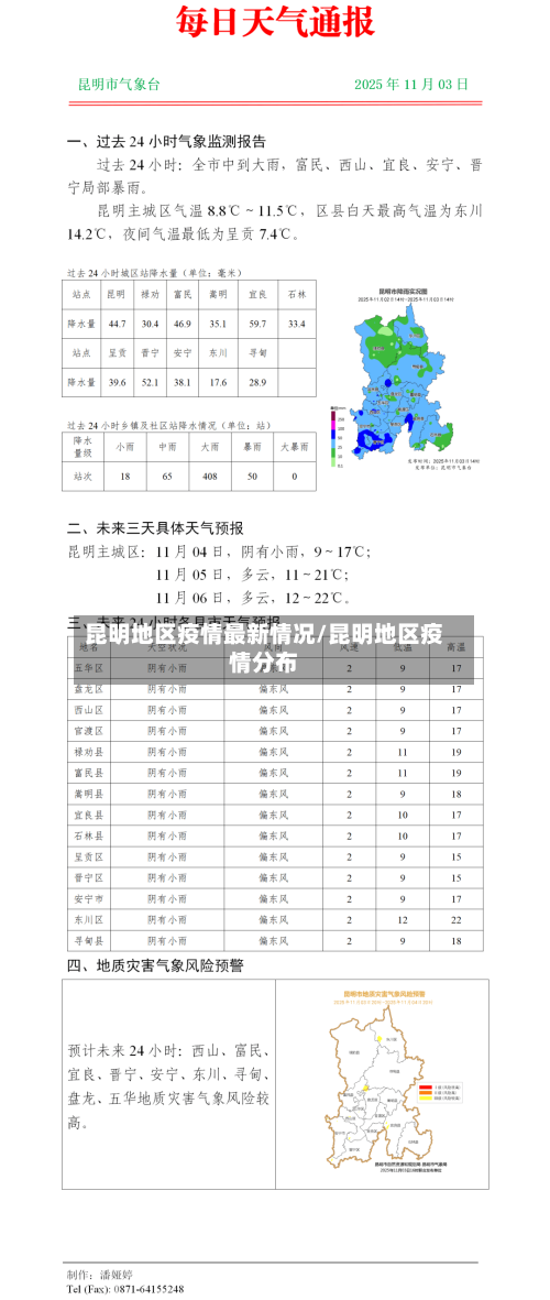 昆明地区疫情最新情况/昆明地区疫情分布