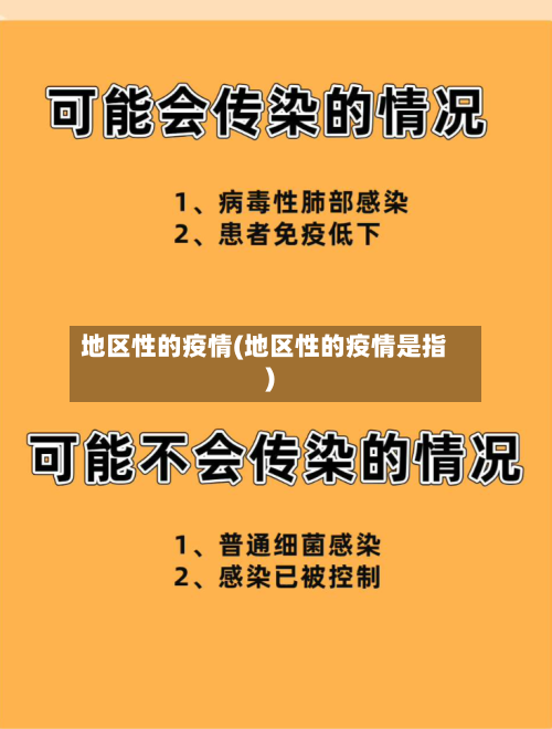 地区性的疫情(地区性的疫情是指)
