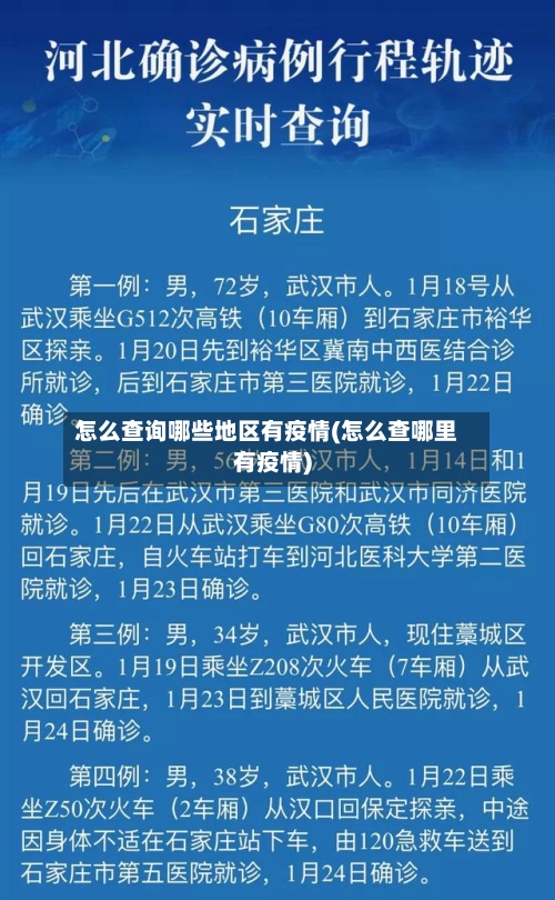 怎么查询哪些地区有疫情(怎么查哪里有疫情)-第3张图片