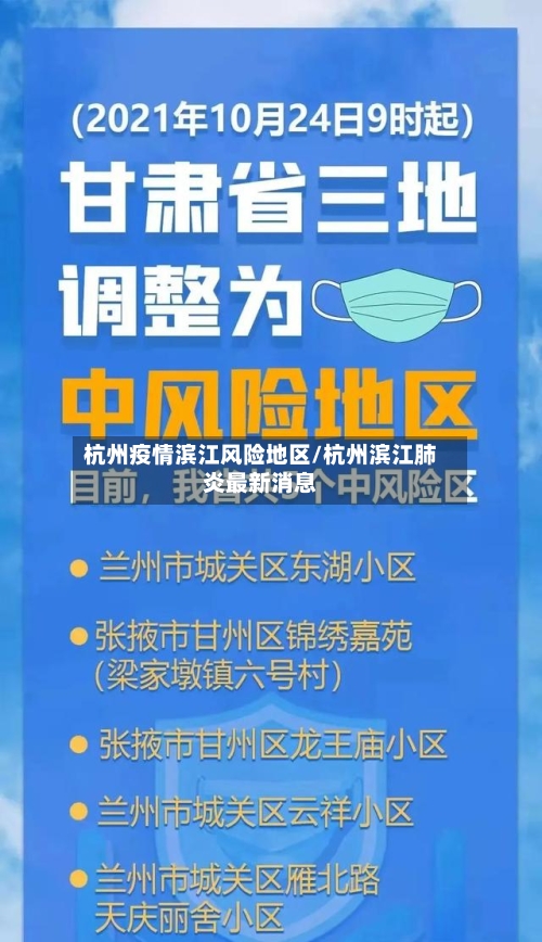 杭州疫情滨江风险地区/杭州滨江肺炎最新消息-第2张图片