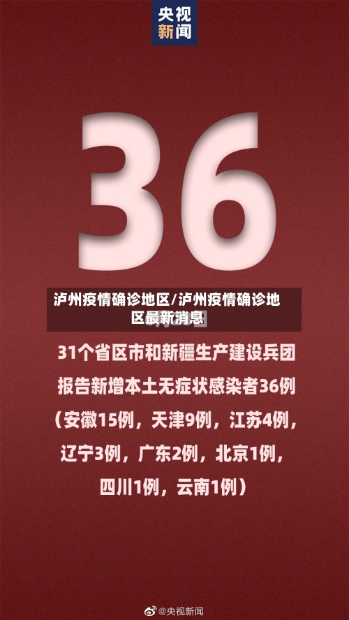 泸州疫情确诊地区/泸州疫情确诊地区最新消息-第3张图片