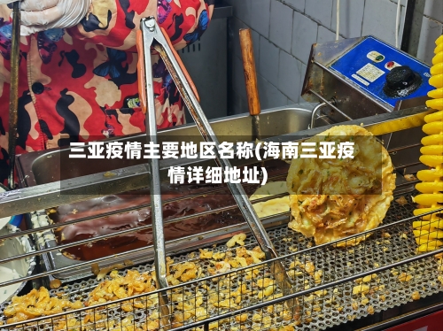 三亚疫情主要地区名称(海南三亚疫情详细地址)-第2张图片