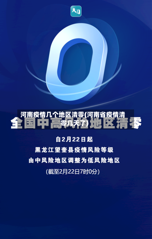 河南疫情几个地区清零(河南省疫情清零几天了)