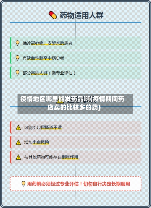 疫情地区哪里能发药品啊(疫情期间药店卖的比较多的药)