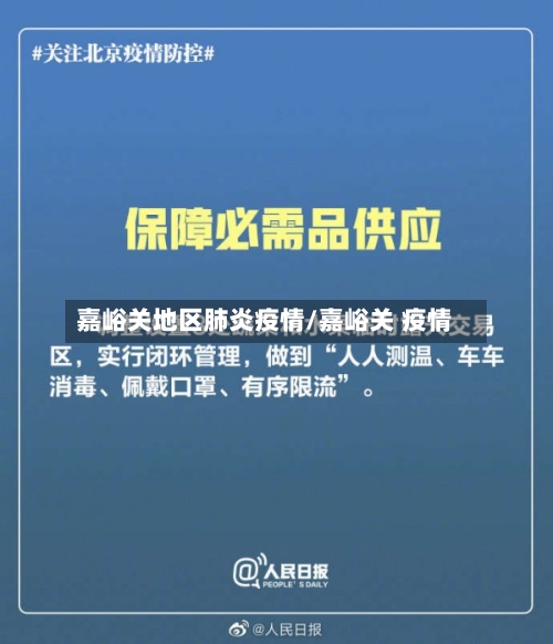 嘉峪关地区肺炎疫情/嘉峪关 疫情-第2张图片