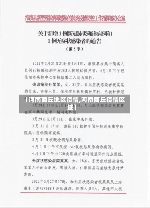 【河南商丘地区疫情,河南商丘疫情区域】-第2张图片