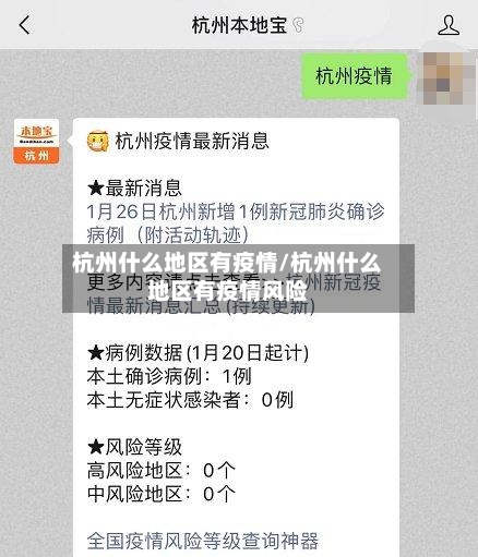 杭州什么地区有疫情/杭州什么地区有疫情风险
