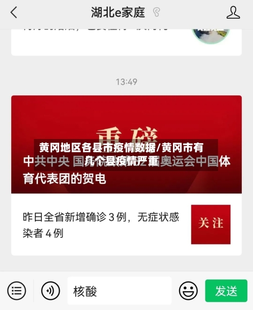 黄冈地区各县市疫情数据/黄冈市有几个县疫情严重