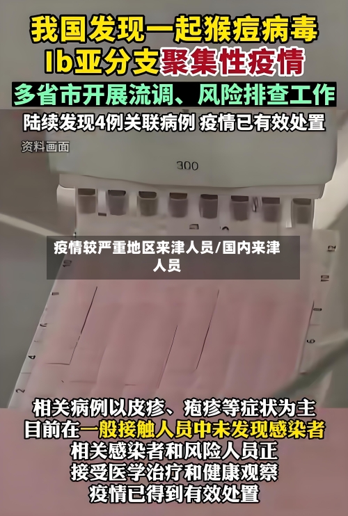 疫情较严重地区来津人员/国内来津人员